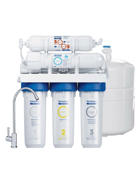 Система очистки воды с обратным осмосом БАРЬЕР ПРОФИ ОСМО 100 М с минерализатором Н152Р01