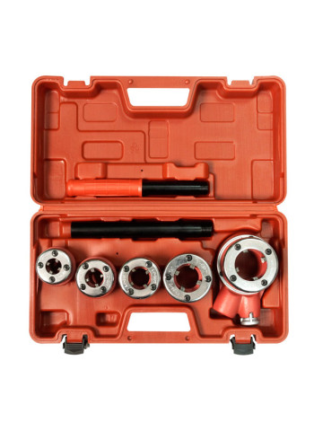 Набор трубных клуппов с адаптером (3/8-1/2-3/4-1- 1 1/4) Энкор 48481