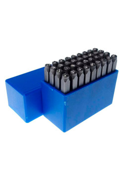 Буквенные клейма кириллица 4мм JTC-JW0915-4