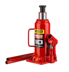 Гидравлический бутылочный домкрат Stayer RED FORCE 10т 43160-10