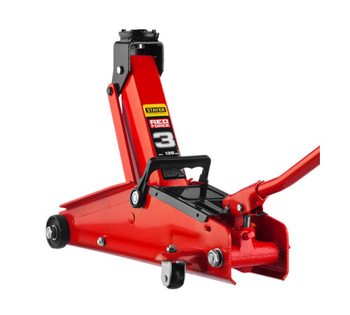 Гидравлический подкатной домкрат Stayer RED FORCE 3т 43154-3