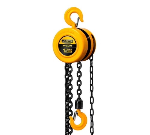 Цепная шестеренная таль Stayer PROLift Profi 4308-1