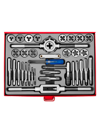 Набор метчиков и плашек Зубр МАСТЕР 28117-H35
