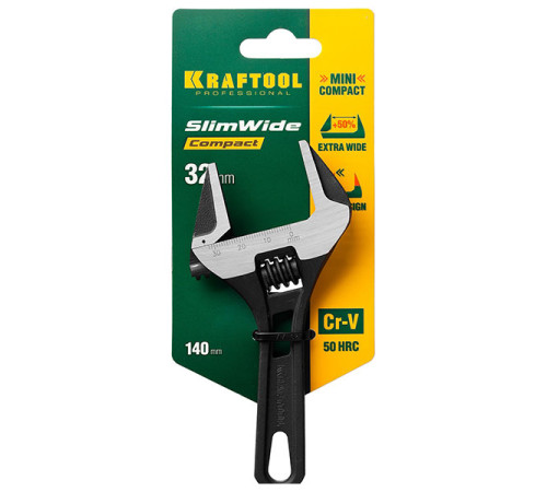 Разводной ключ KRAFTOOL SlimWide Compact 27266-20