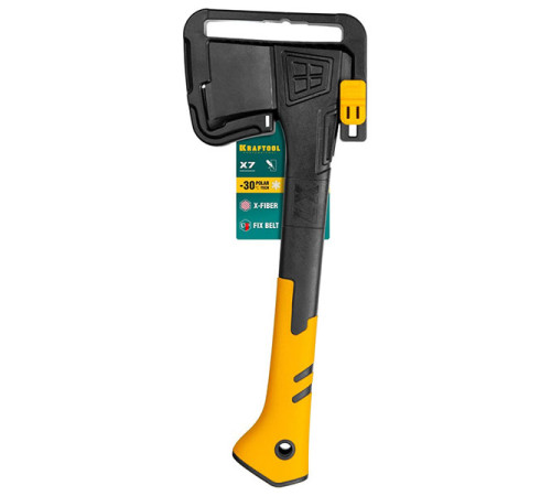 Универсальный топор с рукояткой из армированного нейлона Kraftool X7 640г 20660-07