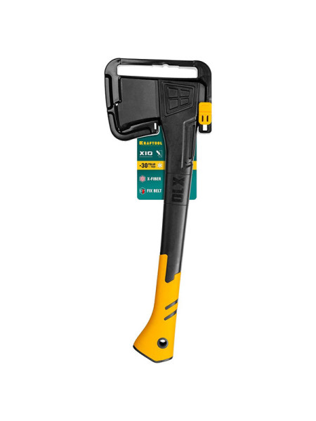 Универсальный топор с рукояткой из армированного нейлона Kraftool X10 1000г 20660-10