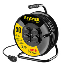 Удлинитель на катушке Stayer профессиональный 55076-30