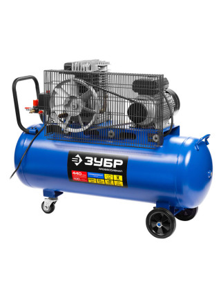 Компрессор масляный ЗУБР ПРОФЕССИОНАЛ ЗКПМ-440-100-Р-2,2