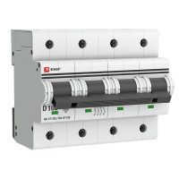 Автоматический выключатель EKF PROxima ВА 47-100 4P 63А D 10kA mcb47100-4-63D-pro