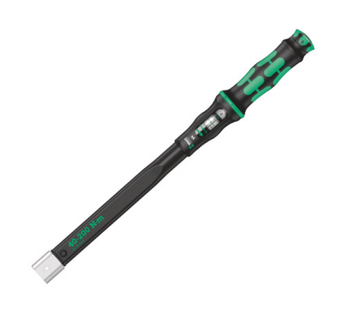 Динамометрический ключ для сменных инструментов WERA Click-Torque X 4 40-200 Нм, L-480 мм WE-075654