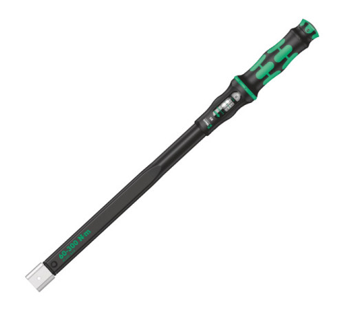 Динамометрический ключ для сменных инструментов WERA Click-Torque X 5 60-300 Нм, L-570 мм WE-075655