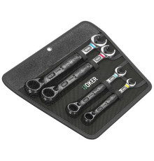 Набор комбинированных ключей с трещоткой, WERA 6001 Joker Switch 4 Set 1 10/13/17/19 мм, 4 предметов WE-020090