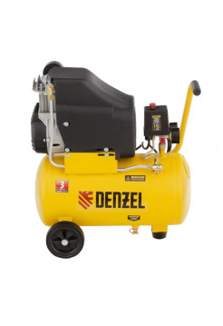 Воздушный компрессор Denzel DLC1300/24 безмасляный 1,3 кВт, 24 литра, 206 л/мин 58171