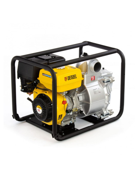Бензиновая мотопомпа для грязной воды Denzel PX-80D 99204 Бензиновая мотопомпа для грязной воды Denzel PX-80D 99204