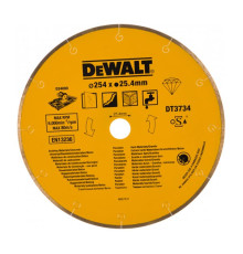 Диск алмазный по камню (254х25,4 мм) для плиткореза D24000 Dewalt DT3734