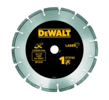 Диск алмазный для УШМ универсальный (230х22,2 мм) Dewalt DT3743