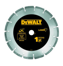 Диск алмазный для УШМ универсальный (230х22,2 мм) Dewalt DT3743