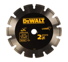 Диск алмазный отрезной (230х22.2 мм) для УШМ Dewalt DT3773