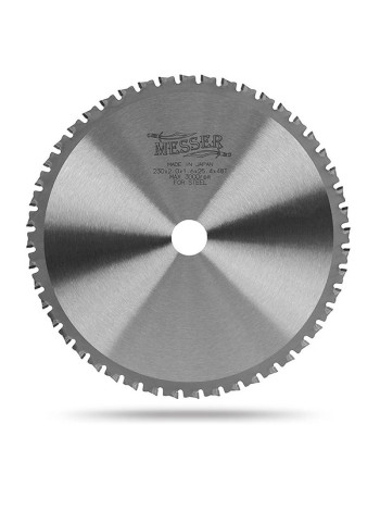 Диск пильный по стали (230х25.4 мм) MESSER 10-40-231