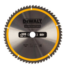 Пильный диск CONSTRUCT (305х30 мм; 60 ATB) Dewalt DT1960