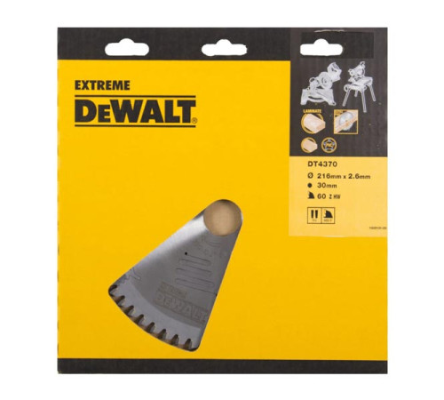 Пильный диск по дереву Extreme (216х30 мм) Dewalt DT4370