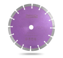 Диск алмазный сегментный G/M по граниту 180D-2.4T-12W-14S-22.2 MESSER 01-14-180