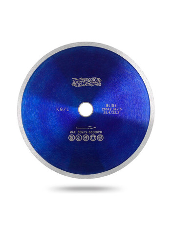 Диск алмазный сплошная кромка KG/L по керамограниту (300х32/25.4 мм) MESSER 01-27-300