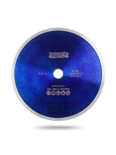 Диск алмазный сплошная кромка KG/L по керамограниту (300х32/25.4 мм) MESSER 01-27-300