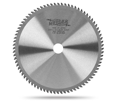 Диск пильный ТСТ по аллюминию (230х25.4 мм) MESSER 10-40-235