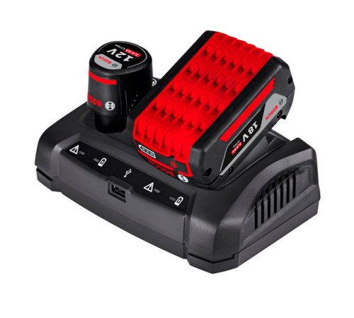 Зарядное устройство GAX 18V-30 (10.8-18 В; USB) Bosch 1600A011A9