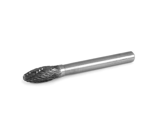 Борфреза твердосплавная тип H форма пламени (19х41 мм; хвостовик 6 мм) MESSER H1941M06