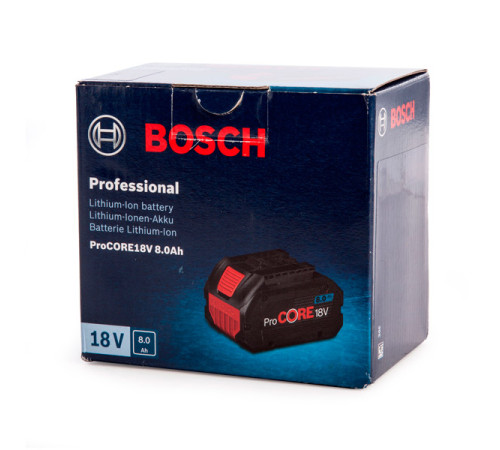 Батарея аккумуляторная Li-ion ProCORE18V 8.0 Ач Bosch 1600A016GK