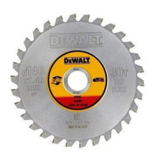 Пильный диск по стали 140/20 мм, 30 зубьев, TCG1,5 Dewalt DT1923