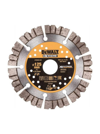 Алмазный круг (125х22.2; 12 мм) Dewalt DT90294-QZ