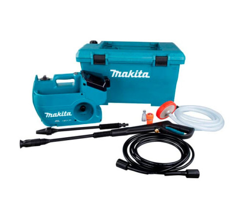 Аккумуляторная мойка высокого давления Makita LXT BL 2x18 В DHW080ZK