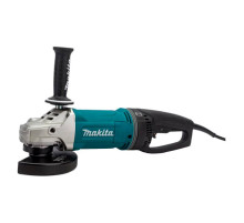 Угловая шлифовальная машина Makita 180 мм , 2800 Вт, 8500 об., AFT, D-обр.поворот. рукоятка, плавн. пуск,антивибр, поддержка об., расцепляющая муфта, тормоз дв., 6.2 кг GA7071X1