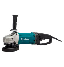 Угловая шлифовальная машина Makita 180 мм , 2800 Вт, 8500 об., AFT, D-обр.поворот. рукоятка, плавн. пуск,антивибр, поддержка об., расцепляющая муфта, тормоз дв., 6.2 кг GA7071X1