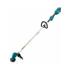 Триммер аккумуляторный Makita LXT BL 18 В, 460 Вт, D-рукоятка, d-30 см, M10xLH, разборвал (BL1830B DC18RC) DUR192LRF