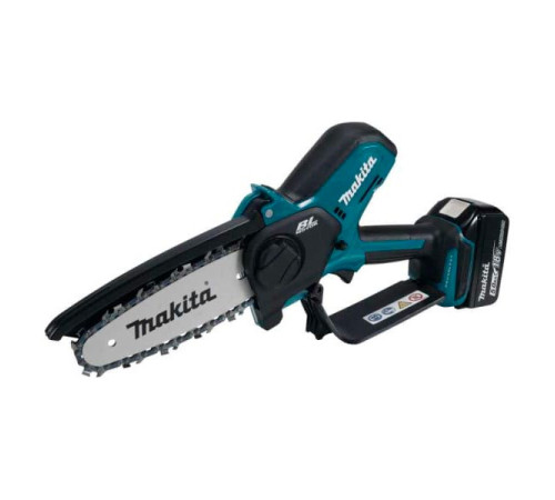 Пила цепная аккумуляторная Makita LXT BL 18 В, 320 Вт, 6/15 см, 0.325", 11 мм, 8 м/с XPT (BL1830B DC18SD) DUC150SF