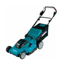Газонокосилка аккумуляторная Makita LXT 2x18 В, 860 Вт, дека 48 см, 62 л, 4в1 XPT (2xBL1850B DC18SH) DLM480CT2