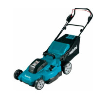 Газонокосилка аккумуляторная Makita LXT 2x18 В, 860 Вт, дека 53 см, 70 л, 4в1 XPT (2xBL1850B DC18SH) DLM538CT2