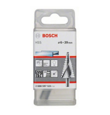 Сверло ступенчатое HSS (12 ступеней; 6-39 мм) Bosch 2.608.597.521