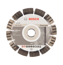 Диск алмазный Best for Concrete для УШМ по бетону (150х22,23 мм) Bosch 2.608.602.653