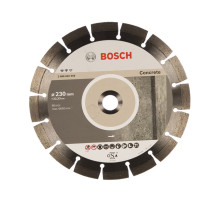 Диск алмазный отрезной Expert for Concrete (230х22.2 мм) для УШМ Bosch 2608602559