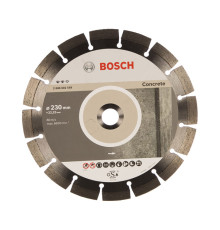 Диск алмазный отрезной Expert for Concrete (230х22.2 мм) для УШМ Bosch 2608602559