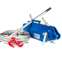 Рычажная тросовая лебедка TOR МТМ 3200, 3,2 т, L=20м 11232