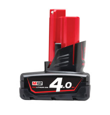 Аккумулятор M12 B4 (12 В; 4 А*ч; Li-Ion) Milwaukee 4932430065