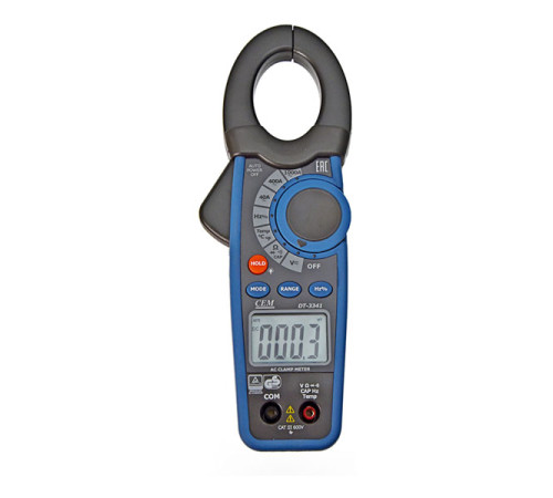 Токовые клещи с датчиком температуры СЕМ DT-3341 480380