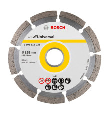 Диск алмазный ECO Universal (125х22.2 мм) Bosch 2608615041