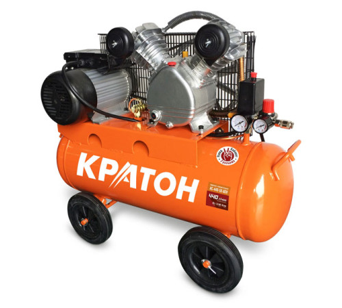 Масляный компрессор с ременным приводом Кратон AC-440-50-BDV 3 01 01 042